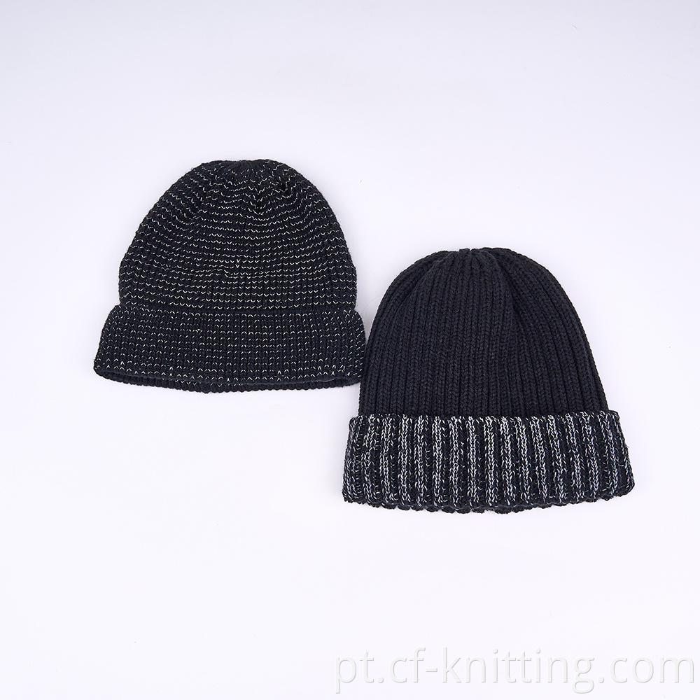 Cf M 0289 Knitted Beanie Hat 13